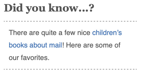 Postcrossing Did you know?