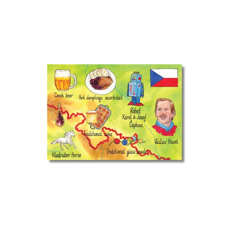 Pohlednice Poklady České republiky část B Pepa Vaníček AJ