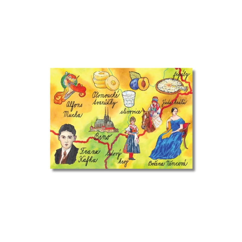 Pohlednice Poklady České republiky část D Pepa Vaníček ČJ