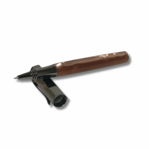 Kuličkové pero Théta s kirinitem Brown pipe VF pen