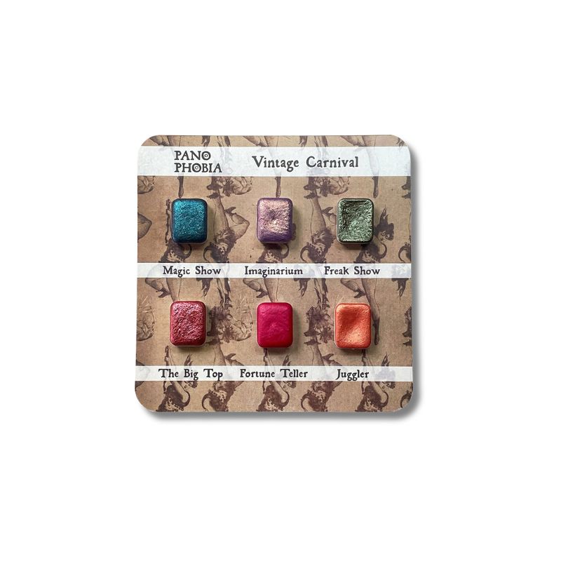 Akvarelová sada Vintage Carnival Panophobia