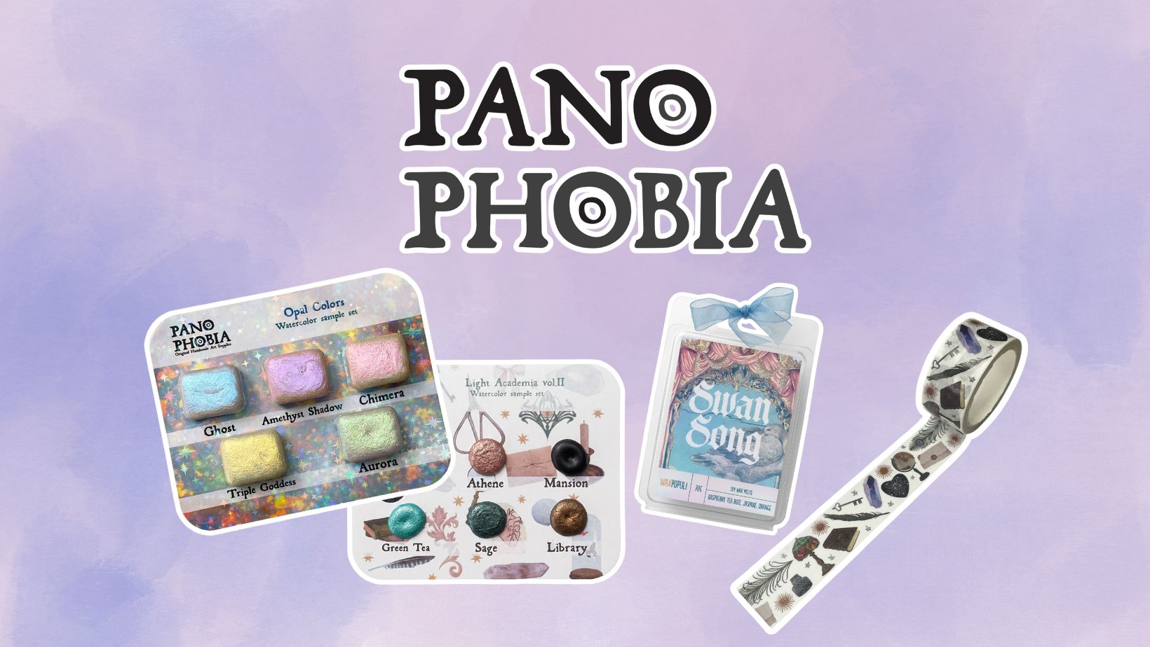 Panophobia: ručně vyráběné akvarely s duší