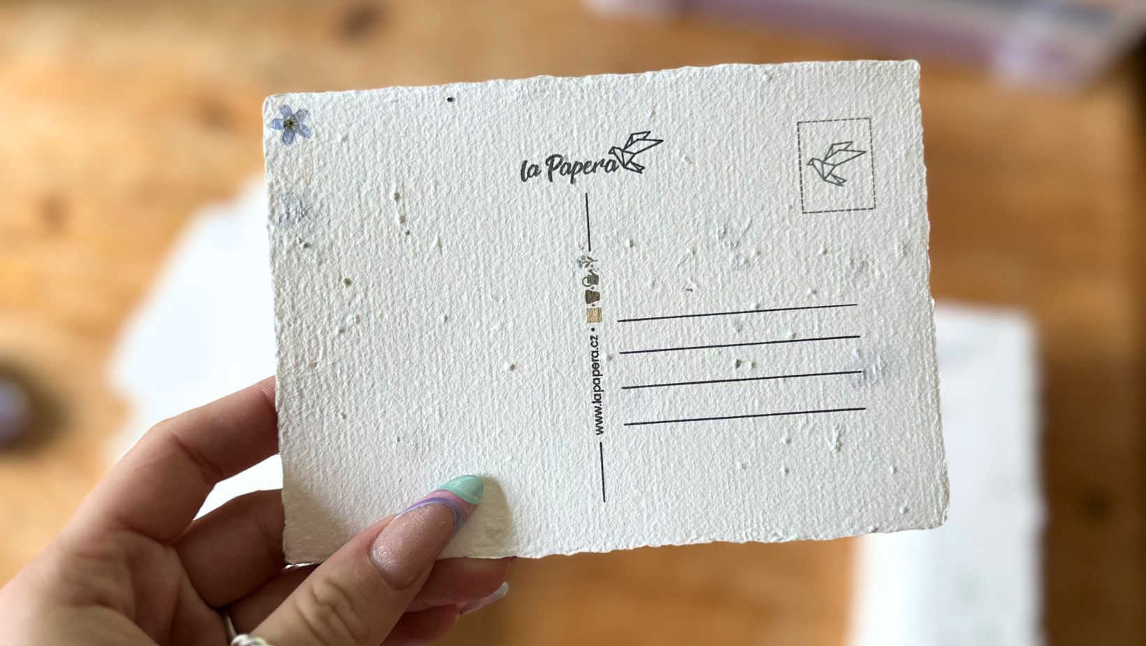 Nádherná květinová sada z ruční papírny Papyrea