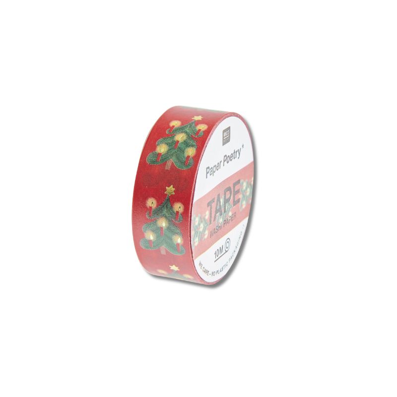 Washi páska 15mm Vánoční stromek Rico Design produkt